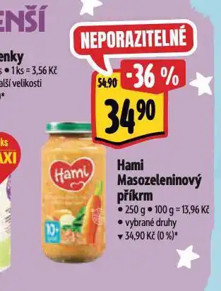 Albert Hami masozeleninový příkrm nabídka