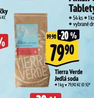 Albert Tierra verde jedlá soda nabídka