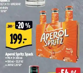 Albert Aperol spritz nabídka