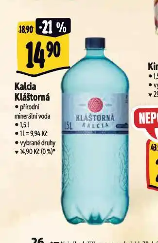 Albert Kláštorná kalcia nabídka