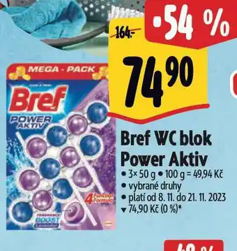 Albert Bref wc blok nabídka