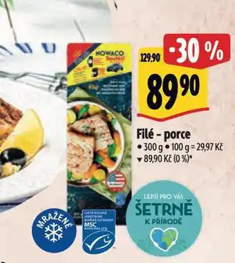Albert Filé porce nabídka