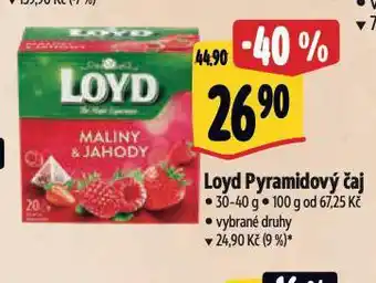 Albert Loyd čaj nabídka