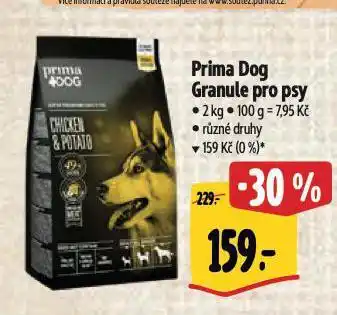 Albert Prima dog granule pro psy nabídka