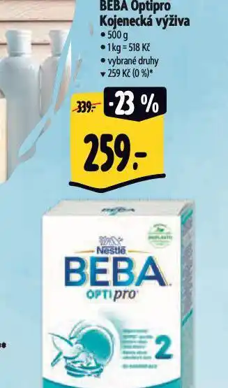 Albert Beba kojenecká výživa nabídka