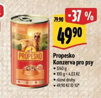 Albert Propesko konzerva pro psy nabídka