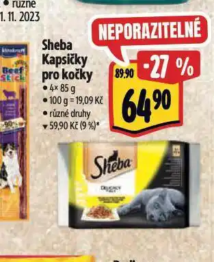 Albert Sheba kapsičky pro kočky nabídka
