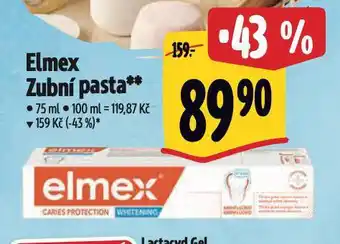 Albert Elmex zubní pasta nabídka