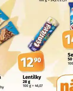 Coop Lentilky nabídka