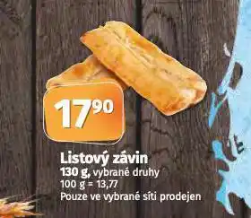 Coop Listový závin nabídka