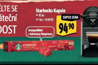 Albert Kávové kapsle starbucks nabídka