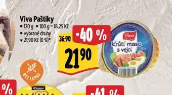 Albert Viva paštika nabídka