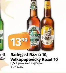 Coop Pivo velkopopovický kozel nabídka