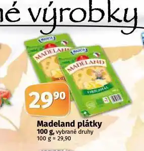 Coop Madeland sýr nabídka