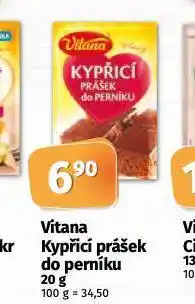 Coop Vitana kypřicí prášek do pečiva nabídka