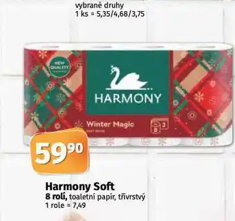 Coop Harmony toaletní papír nabídka