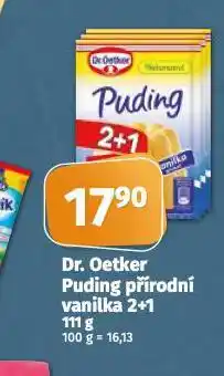 Coop Dr. oetker puding nabídka
