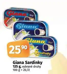 Giana sardinky