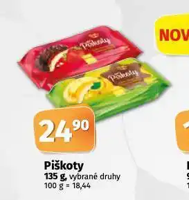 Coop Piškoty nabídka