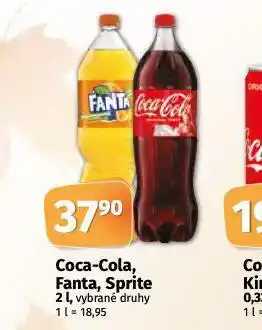 Coop Sprite nabídka
