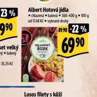 Albert Albert hotová jídla nabídka