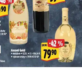 Albert Asconi gold nabídka
