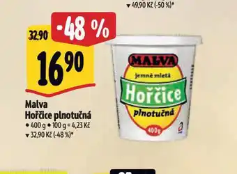 Albert Malva hořčice plnotučná nabídka