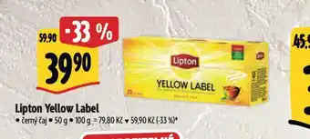 Albert Lipton yellow label nabídka