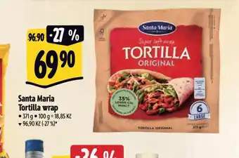 Albert Santa maria tortilla wrap nabídka