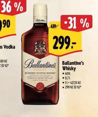 Albert Ballantine´s whisky nabídka