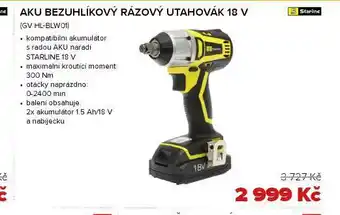 Auto Kelly Aku bezuhlíkatý rázový utahovák 18 v nabídka
