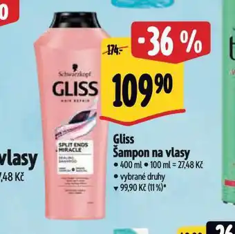 Albert Gliss šampon nabídka
