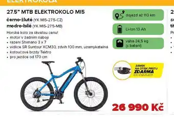 Auto Kelly 27,5 mtb elektrokolo mi5 nabídka