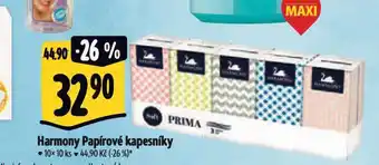 Albert Harmony papírové kapesníky nabídka