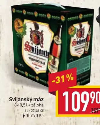 Billa Svijanský máz nabídka