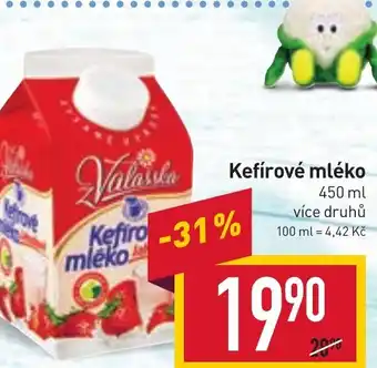 Billa Kefírové mléko nabídka