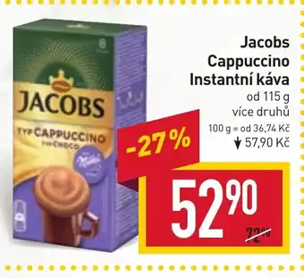 Billa Jacobs Cappuccino Instantní káva nabídka