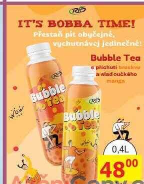 BENE Nápoje Bubble tea, 0,4 l nabídka