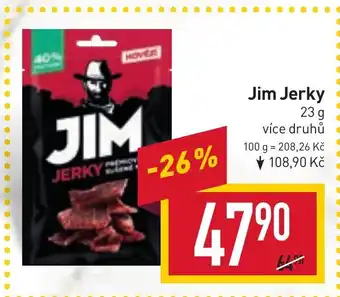Billa Jim Jerky nabídka