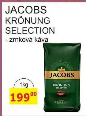 BENE Nápoje Jacobs krönung selection zrnková káva, 1 kg nabídka
