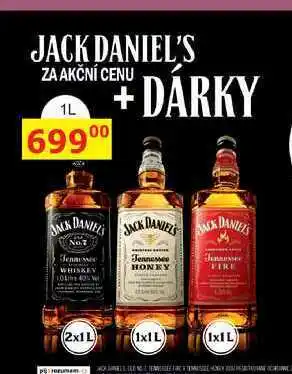 BENE Nápoje Jack daniel's tennessee whiskey, 1 l nabídka