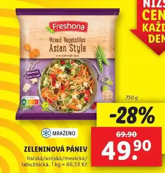 Lidl Zeleninová pánev, 750 g nabídka