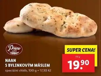 Lidl Naan s bylinkovým máslem, 115 g nabídka
