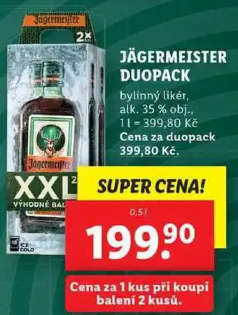 Lidl Jägermeister, 0,5 l nabídka