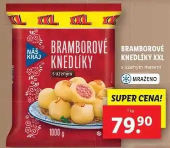 Lidl Bramborové knedlíky xxl, 1 kg nabídka