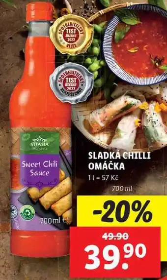 Sladká chilli omáčka, 700 ml