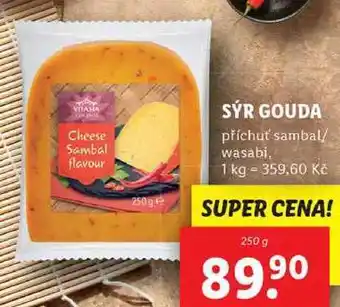Lidl Sýr gouda, 250 g nabídka