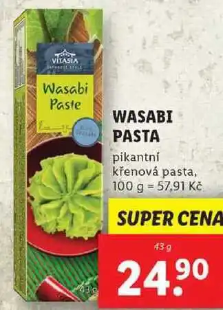 Lidl Wasabi pasta, 43 g nabídka