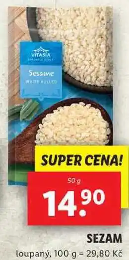 Lidl Sezam, 50 g nabídka