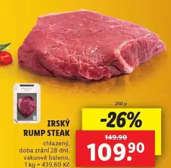 Lidl Irský rump steak, 250 g nabídka